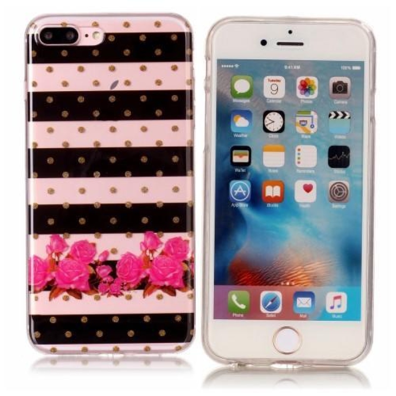 Printy gelový obal na iPhone 8 Plus a 7 Plus - stripes
