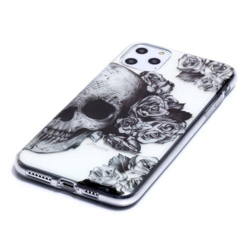 Printy gelový obal na mobil Apple iPhone 11 Pro Max 6.5 (2019) - lebka