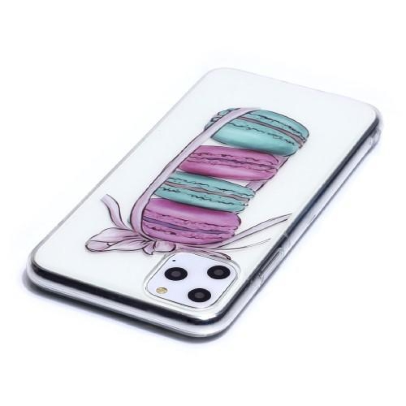 Printy gelový obal na mobil Apple iPhone 11 Pro Max 6.5 (2019) - makrónky