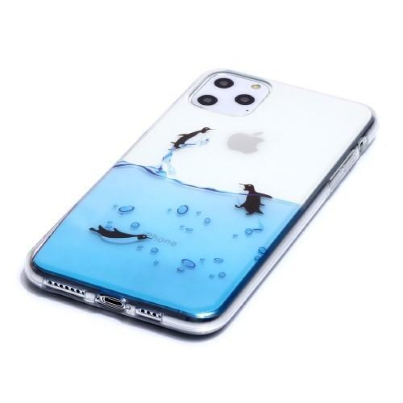 Printy gelový obal na mobil Apple iPhone 11 Pro Max 6.5 (2019) - tučňáci