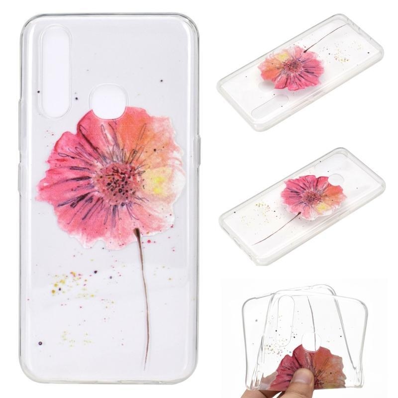 Printy gelový obal na mobil Huawei P40 Lite E - krásný květ