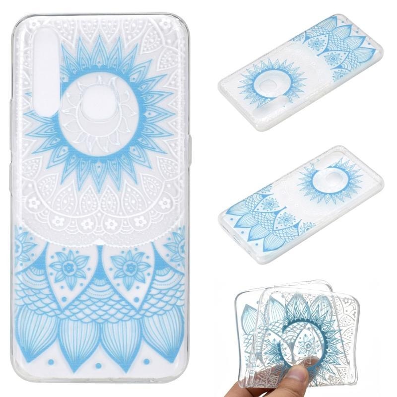 Printy gelový obal na mobil Huawei P40 Lite E - modrá mandala
