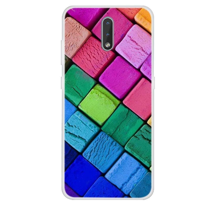 Printy gelový obal na mobil Nokia 2.3 - barevné kostky