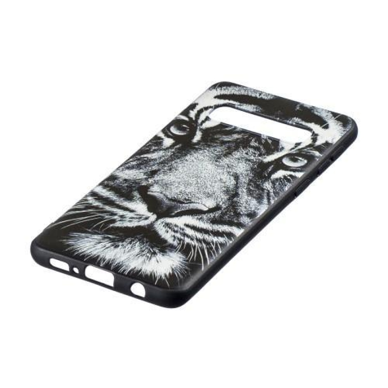 Printy gelový obal na mobil Samsung Galaxy S10 - tygr
