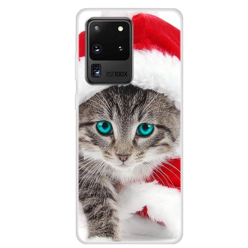Printy gelový obal na mobil Samsung Galaxy S20 Ultra - kočka v čepici