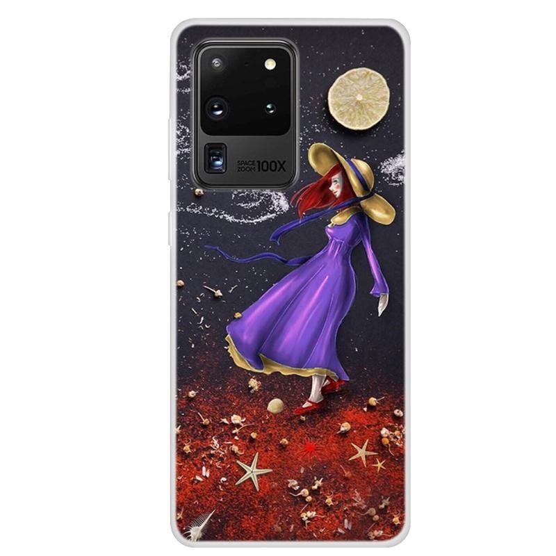 Printy gelový obal na mobil Samsung Galaxy S20 Ultra - kráska a mořské hvězdice