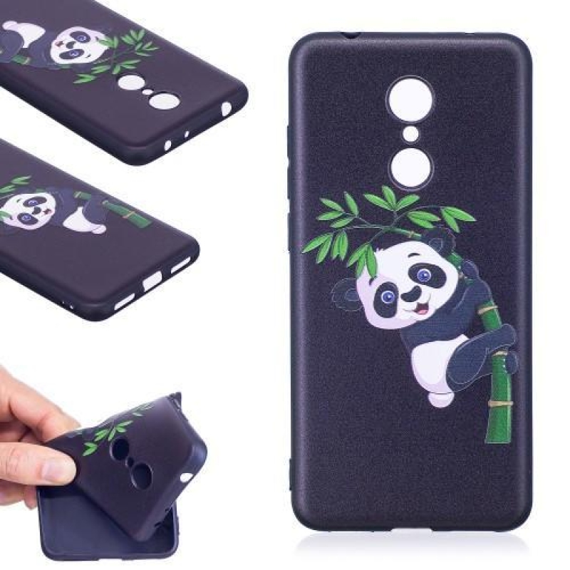 Printy gelový obal na Xiaomi Redmi 5 - panda na bambusu