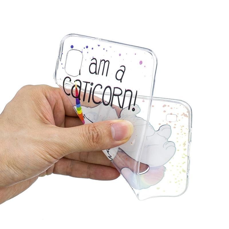 Printy gelový obal pro mobil Samsung Galaxy A10 - caticorn
