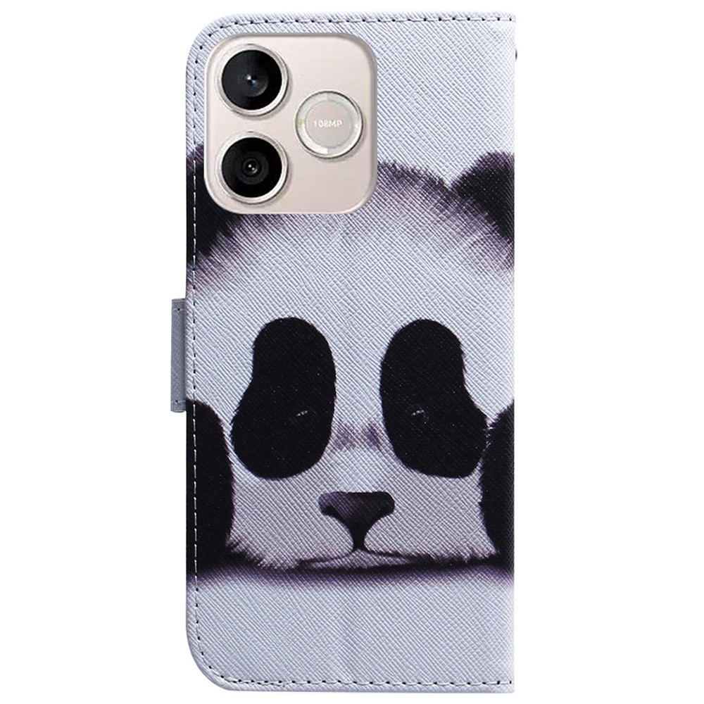 Printy knížkové pouzdro na Honor 600 Lite 5G - panda