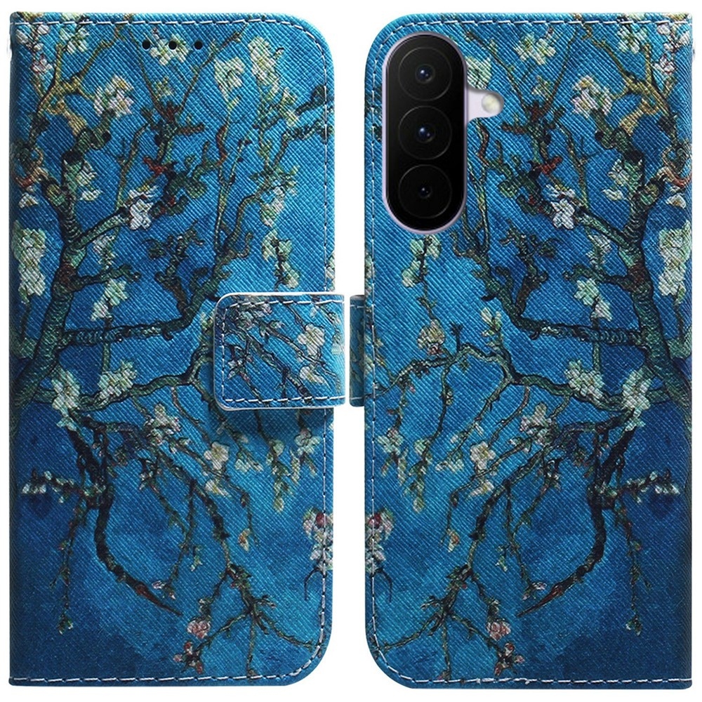 Printy knížkové pouzdro na Samsung Galaxy A27 - strom s květy