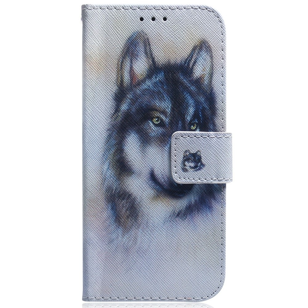 Printy knížkové pouzdro na Samsung Galaxy A27 - vlk