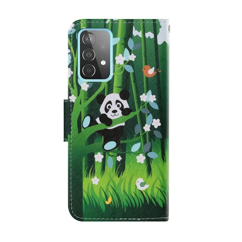 Printy peněženkové pouzdro na mobil Samsung Galaxy A52 5G/4G/A52s 5G - panda