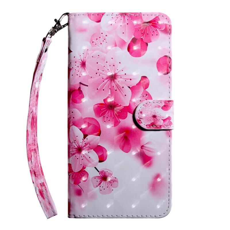 Printy peněženkové pouzdro na mobil Xiaomi Poco M4 Pro 5G/Redmi Note 11S 5G - růžové květy