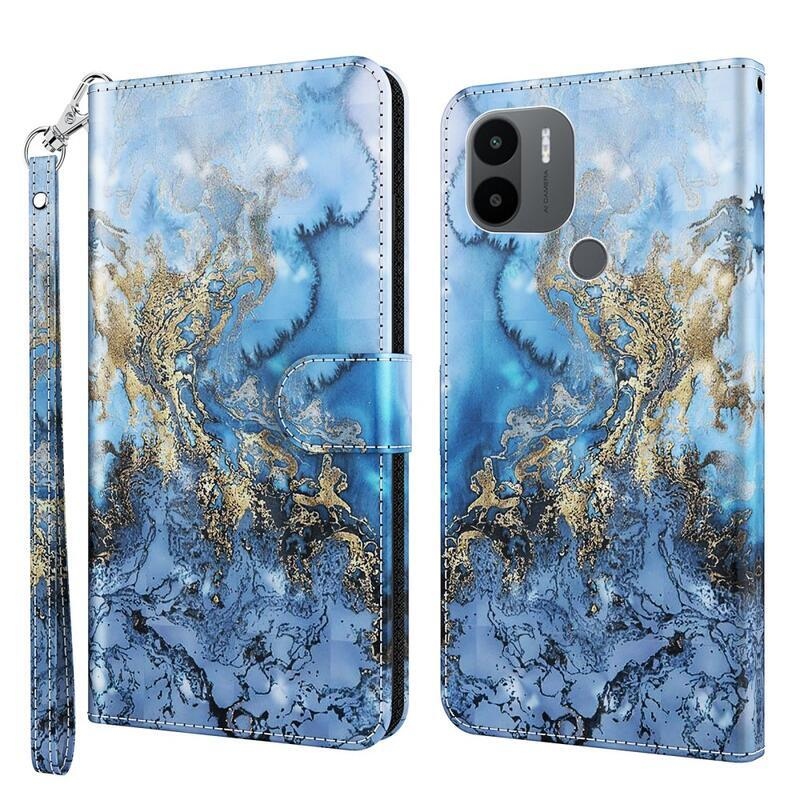Printy peněženkové pouzdro na mobil Xiaomi Redmi A1+/A2+ - abstraktní vzor