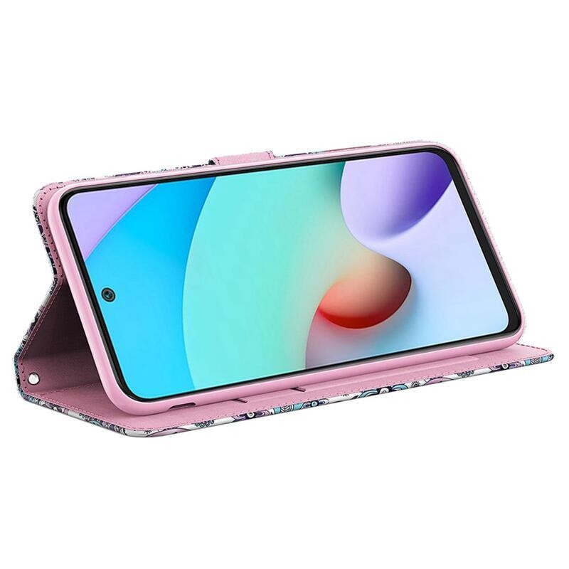 Printy peněženkové pouzdro na mobil Xiaomi Redmi A1+/A2+ - kašmírový vzor