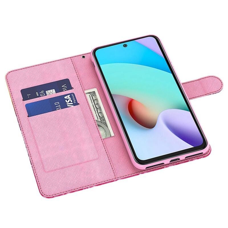 Printy peněženkové pouzdro na mobil Xiaomi Redmi A1+/A2+ - modří motýli
