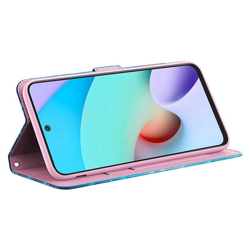 Printy peněženkové pouzdro na mobil Xiaomi Redmi A1+/A2+ - modří motýli