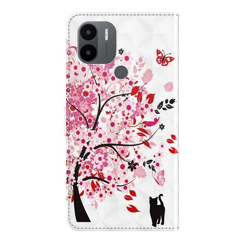 Printy peněženkové pouzdro na mobil Xiaomi Redmi A1+/A2+ - rozkvetlý strom