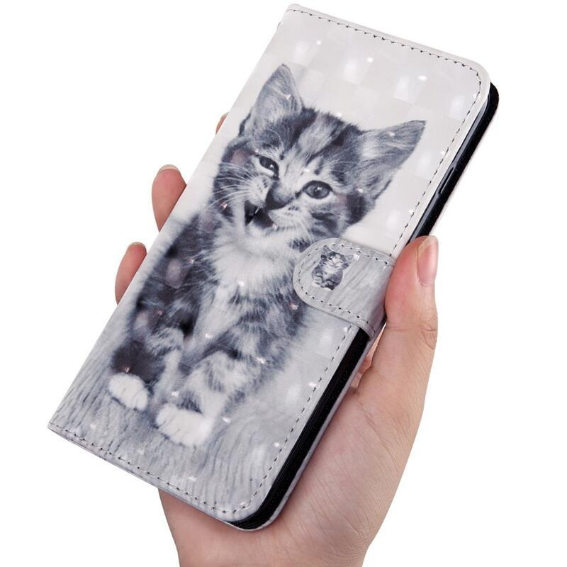 Printy peněženkové pouzdro na mobilní telefon iPhone 13 Pro Max - kotě