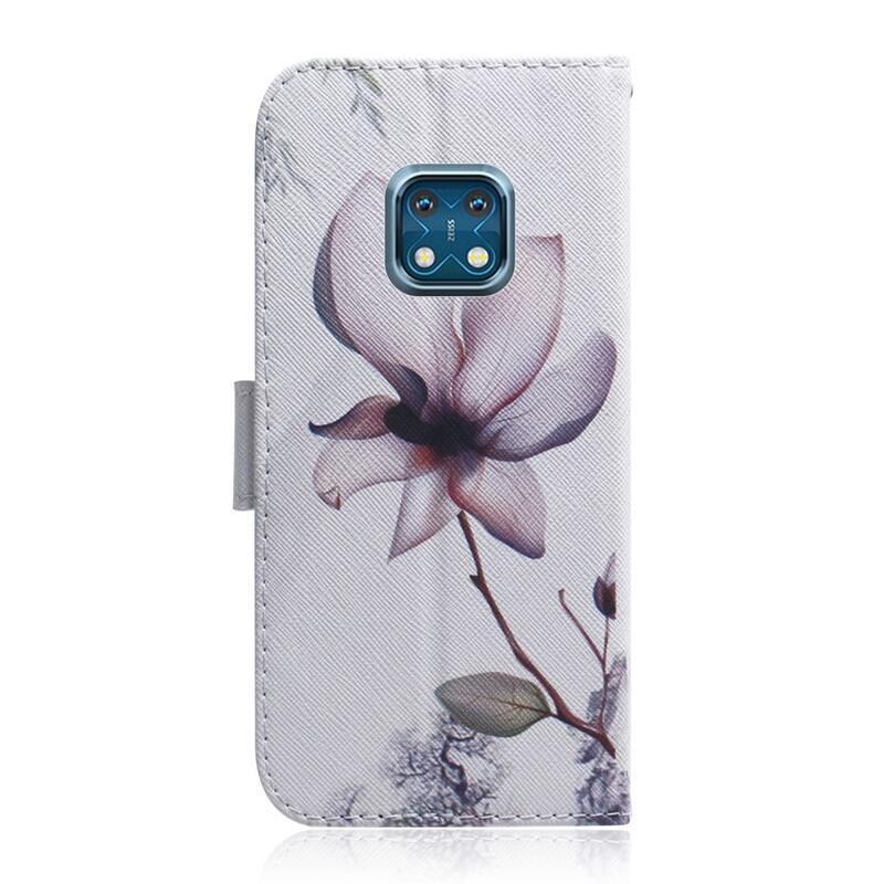 Printy peněženkové pouzdro na mobilní telefon Nokia XR20 - květ magnolie