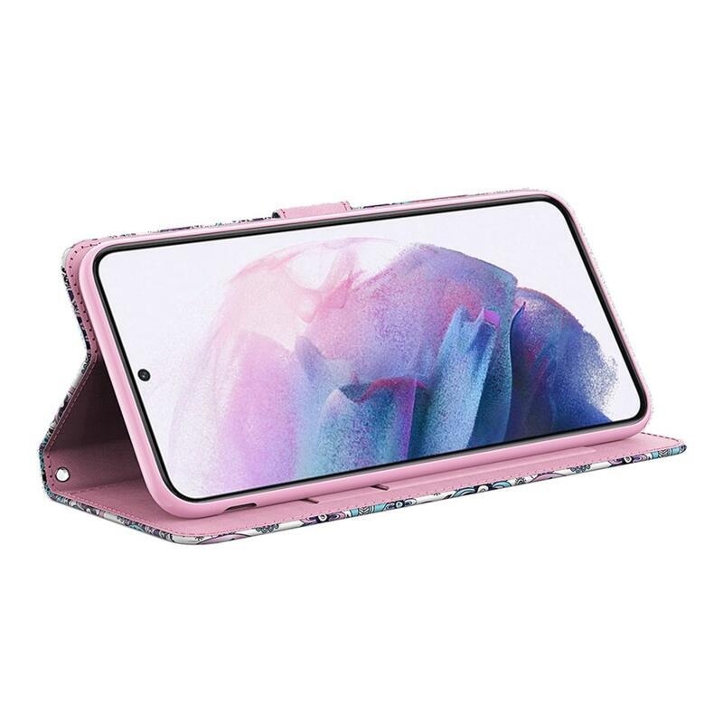 Printy peněženkové pouzdro pro mobil samsung Galaxy A33 5G - kašmírový vzor