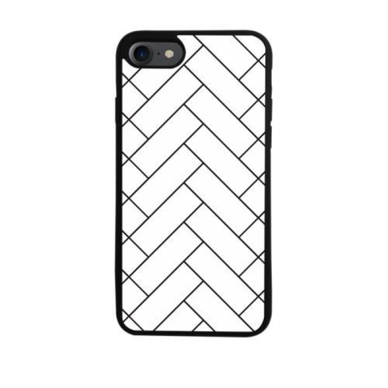 Printy pružný gelový obal na iPhone 7 a iPhone 8 - woven