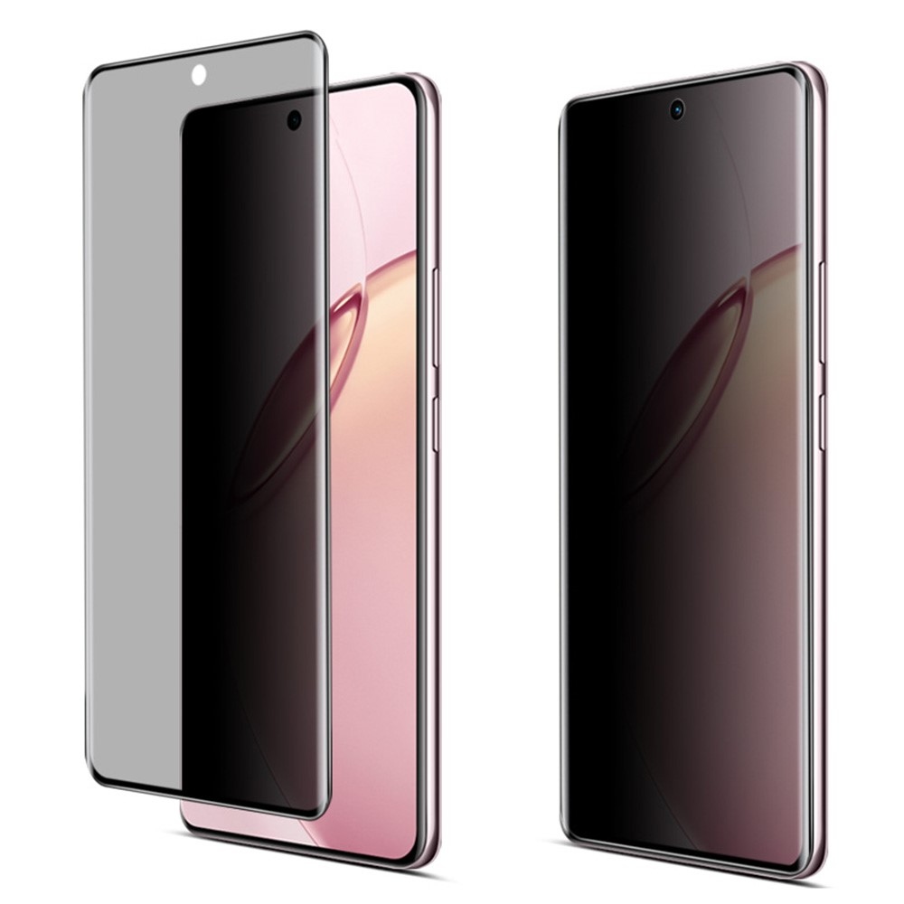 Privacy celoplošné tvrzené sklo (lepidlo pouze na hranách) na mobil Realme 16 Pro+ 5G