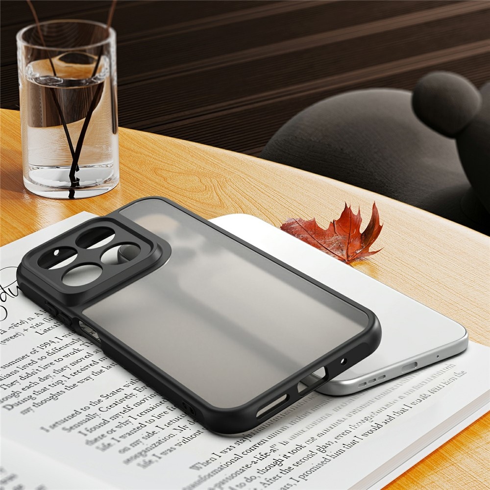 Proof gelový obal s pevnými zády na Motorola Moto G87 5G/G77 5G/G67 5G - černý