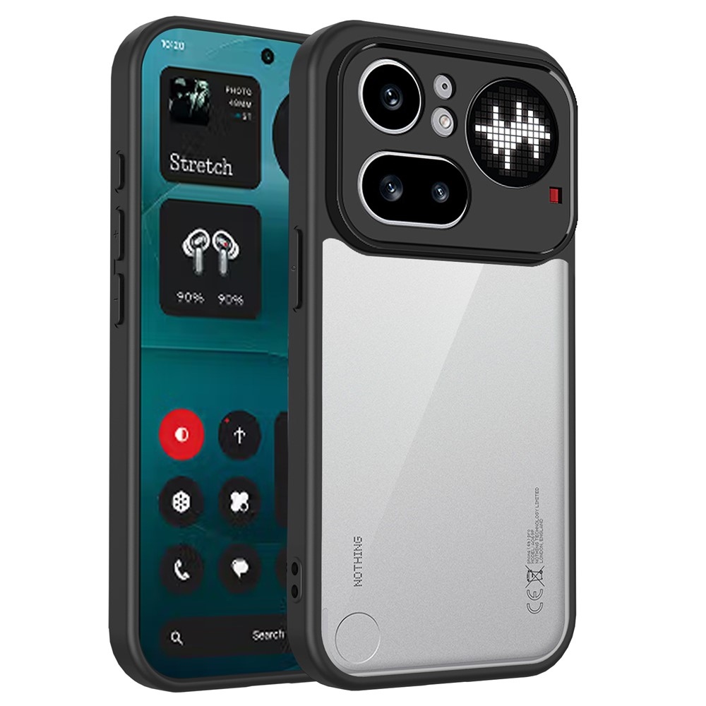 Proof gelový obal s pevnými zády na Nothing Phone (4a) Pro - černý