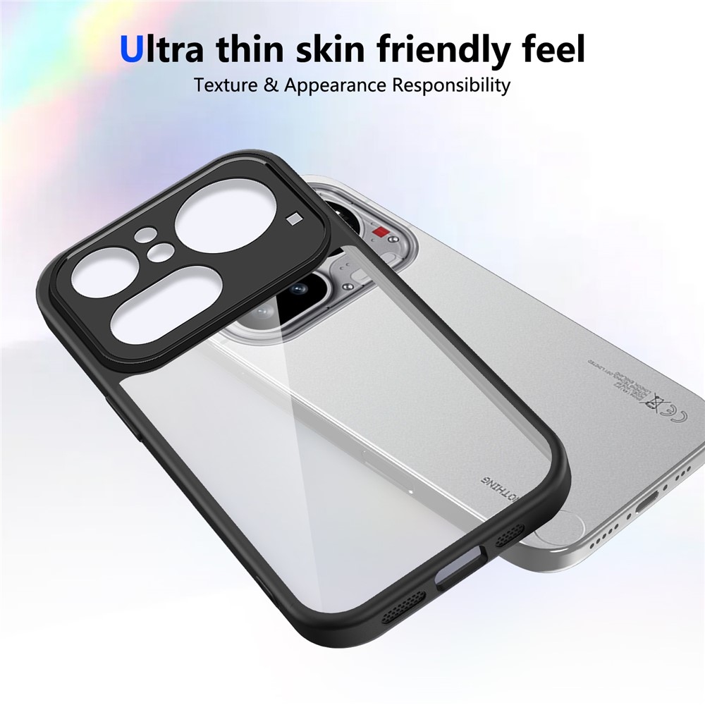 Proof gelový obal s pevnými zády na Nothing Phone (4a) Pro - černý