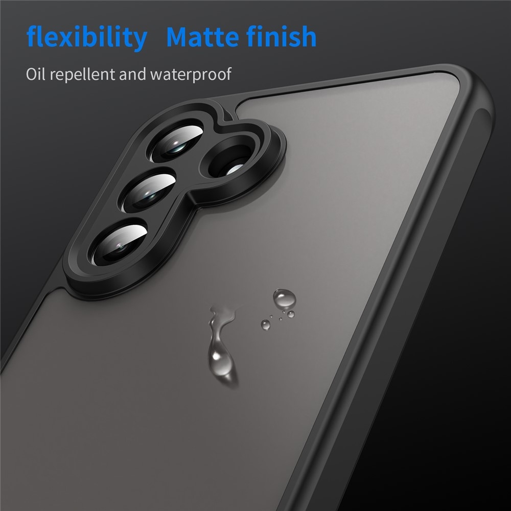 Proof gelový obal s pevnými zády na Samsung Galaxy A37 5G - černý