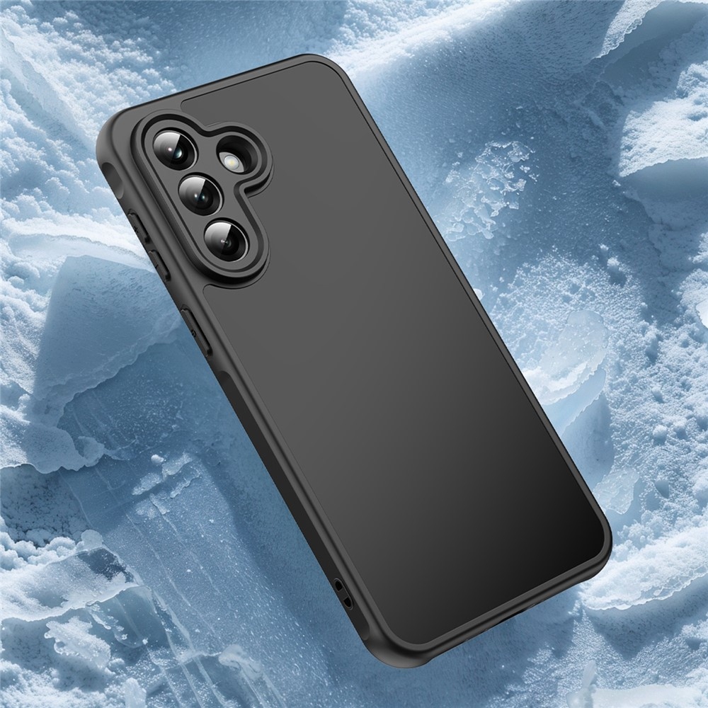 Proof gelový obal s pevnými zády na Samsung Galaxy A37 5G - černý/černý