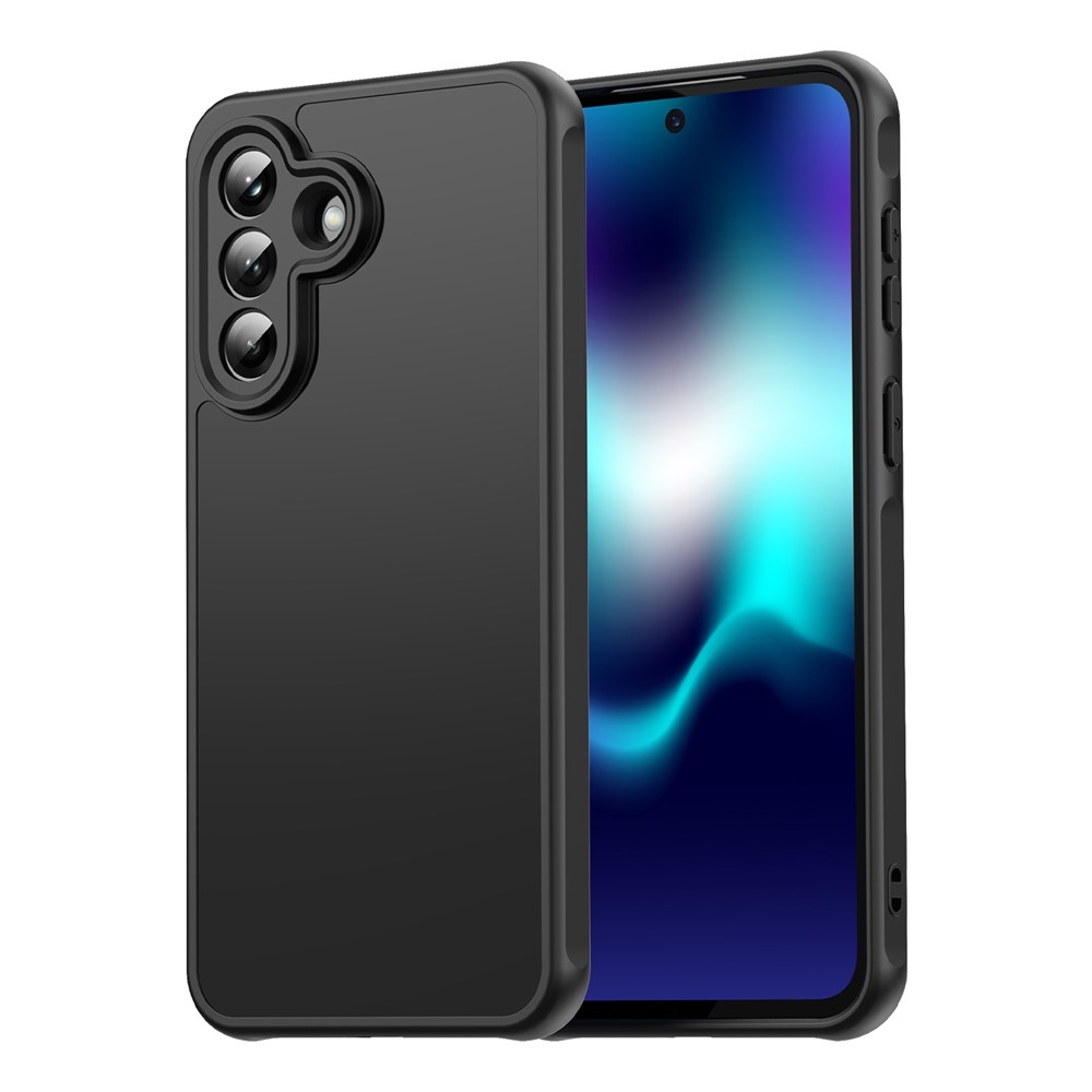 Proof gelový obal s pevnými zády na Samsung Galaxy A37 5G - černý/černý