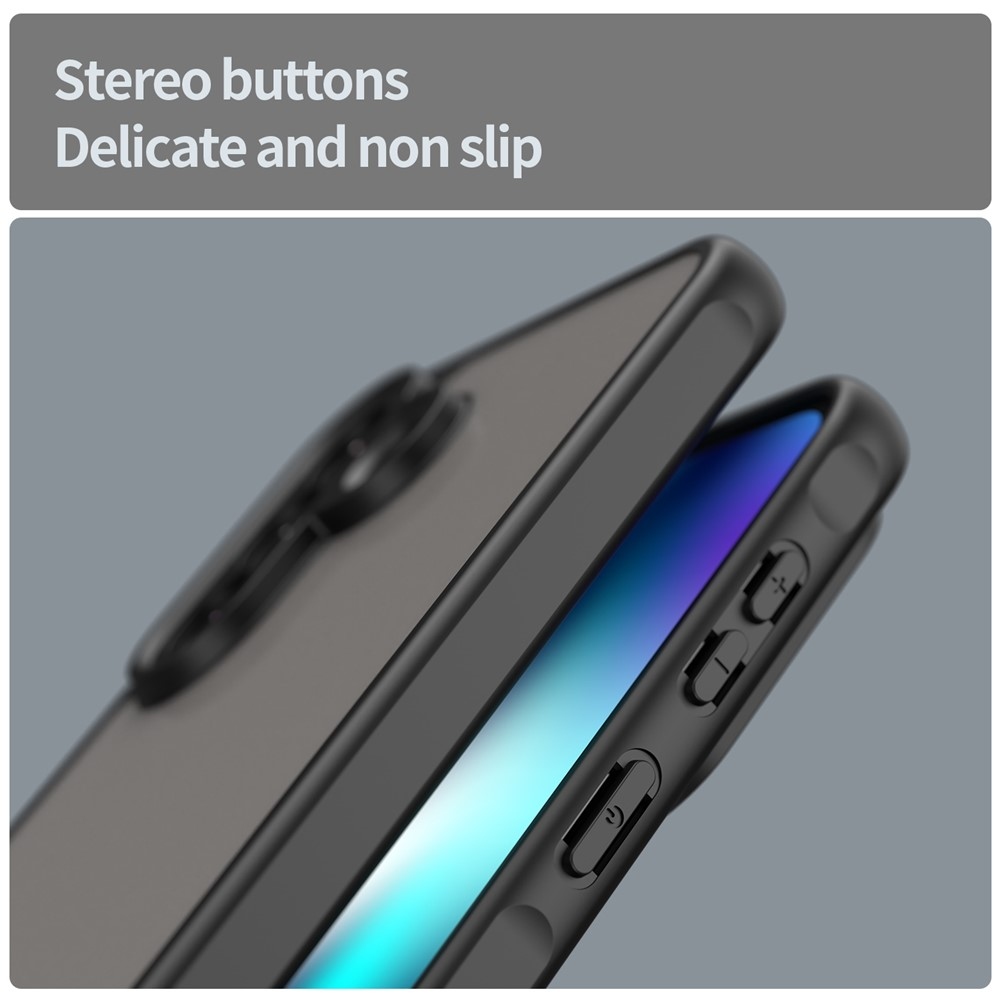 Proof gelový obal s pevnými zády na Samsung Galaxy A37 5G - černý