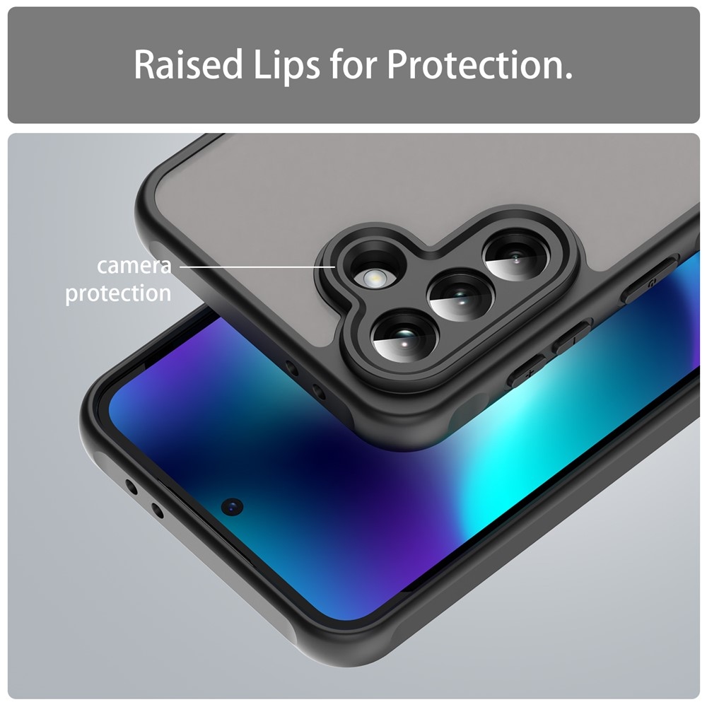 Proof gelový obal s pevnými zády na Samsung Galaxy A37 5G - černý