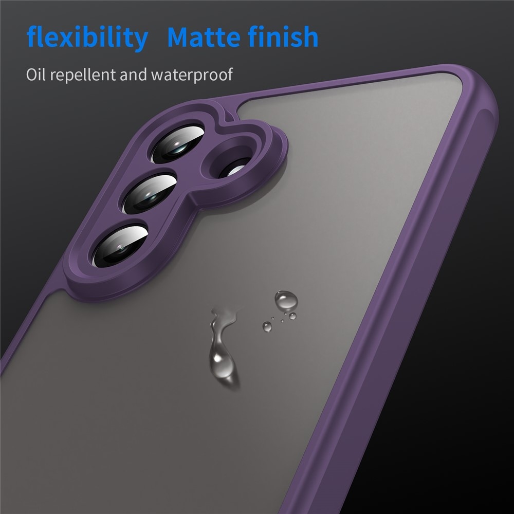 Proof gelový obal s pevnými zády na Samsung Galaxy A37 5G - fialový