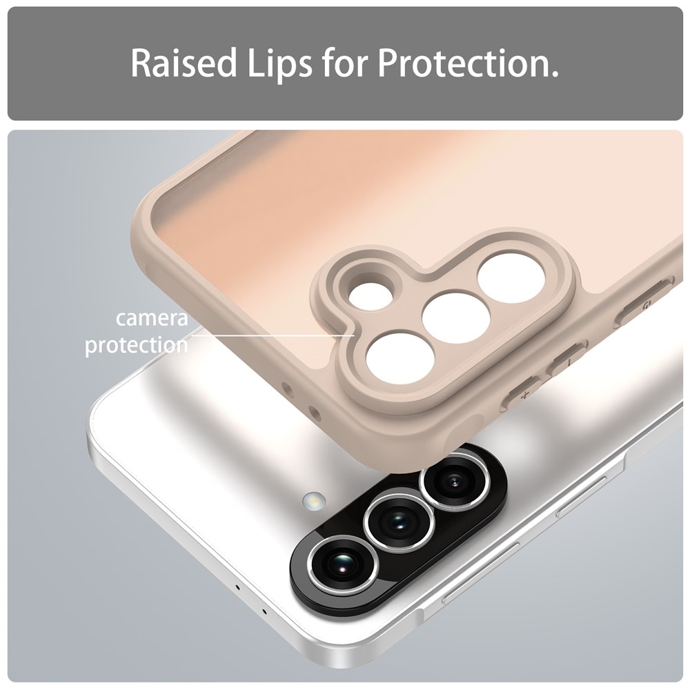 Proof gelový obal s pevnými zády na Samsung Galaxy A37 5G - oranžový