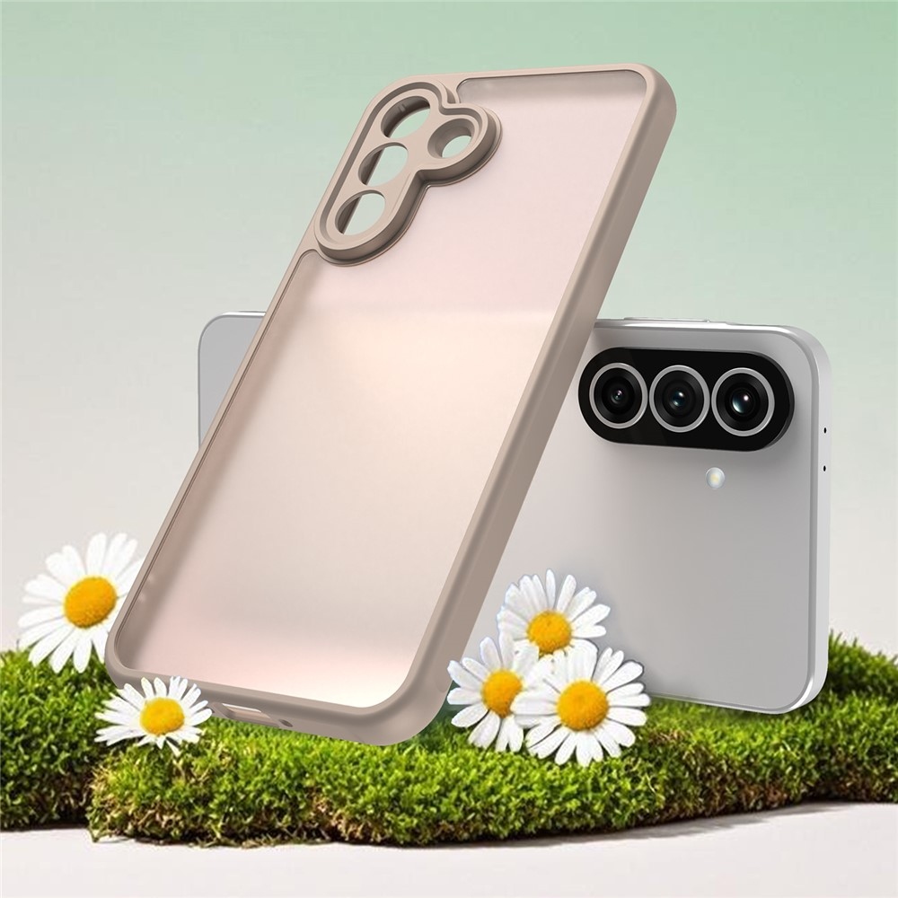 Proof gelový obal s pevnými zády na Samsung Galaxy A37 5G - oranžový