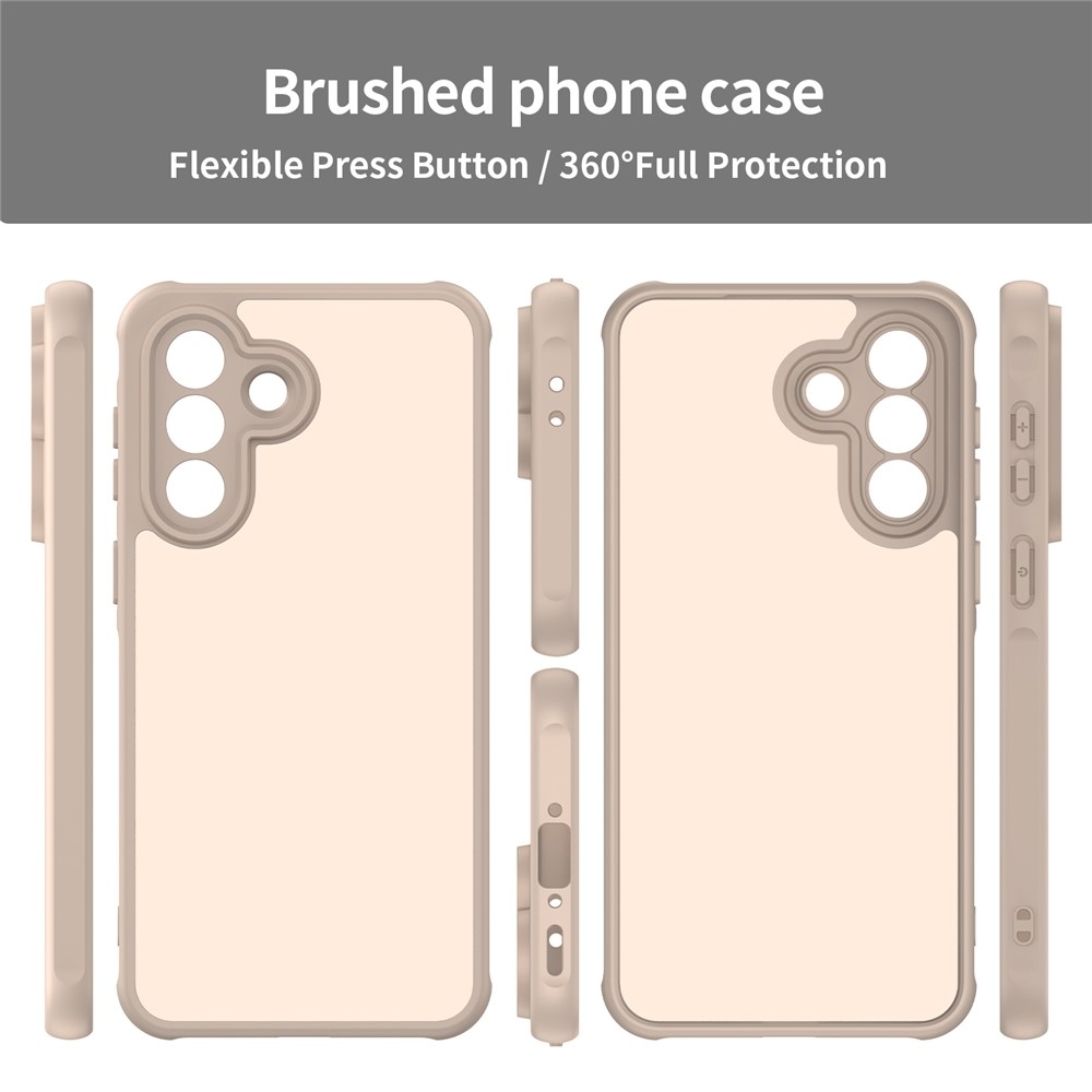 Proof gelový obal s pevnými zády na Samsung Galaxy A37 5G - oranžový