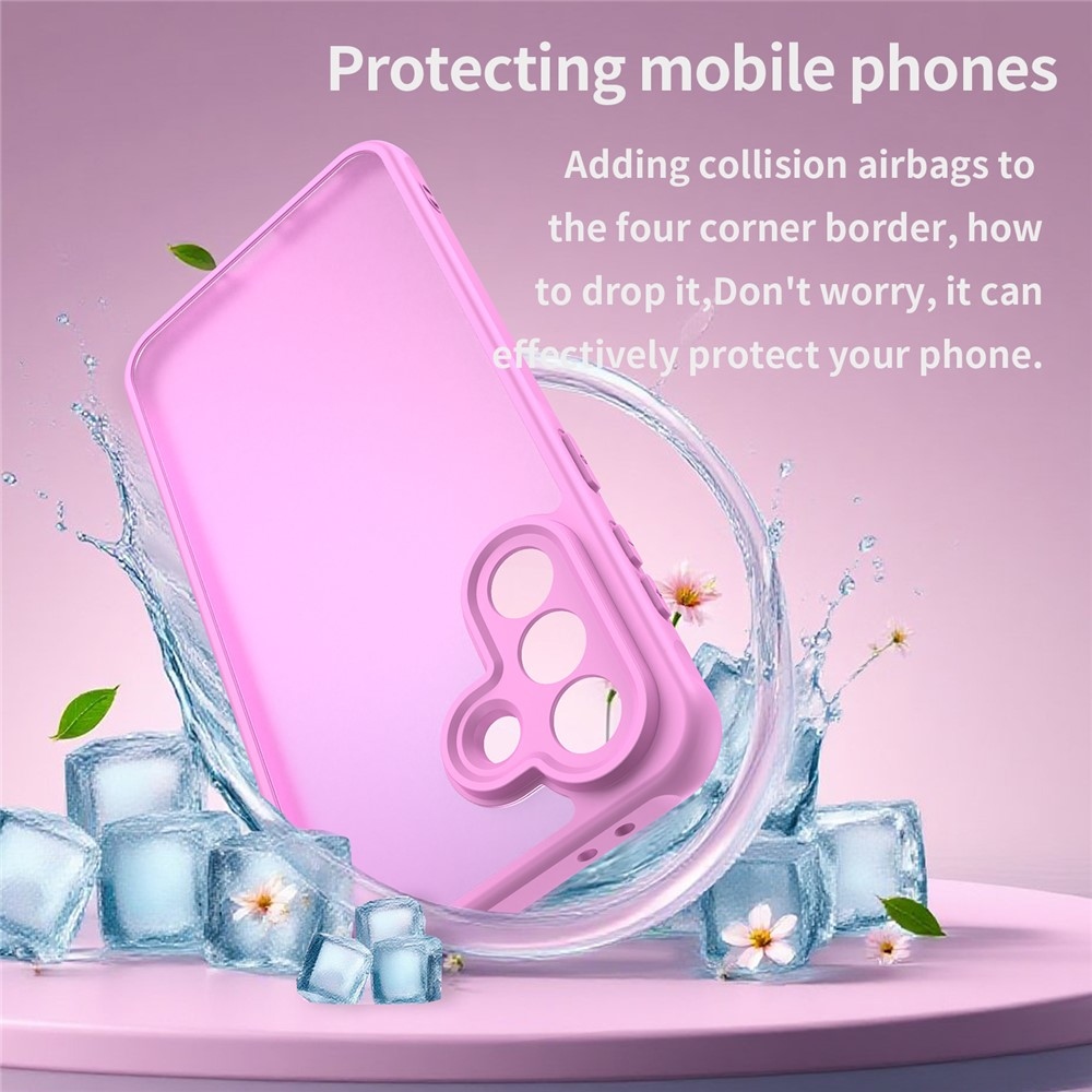 Proof gelový obal s pevnými zády na Samsung Galaxy A37 5G - světlefialový