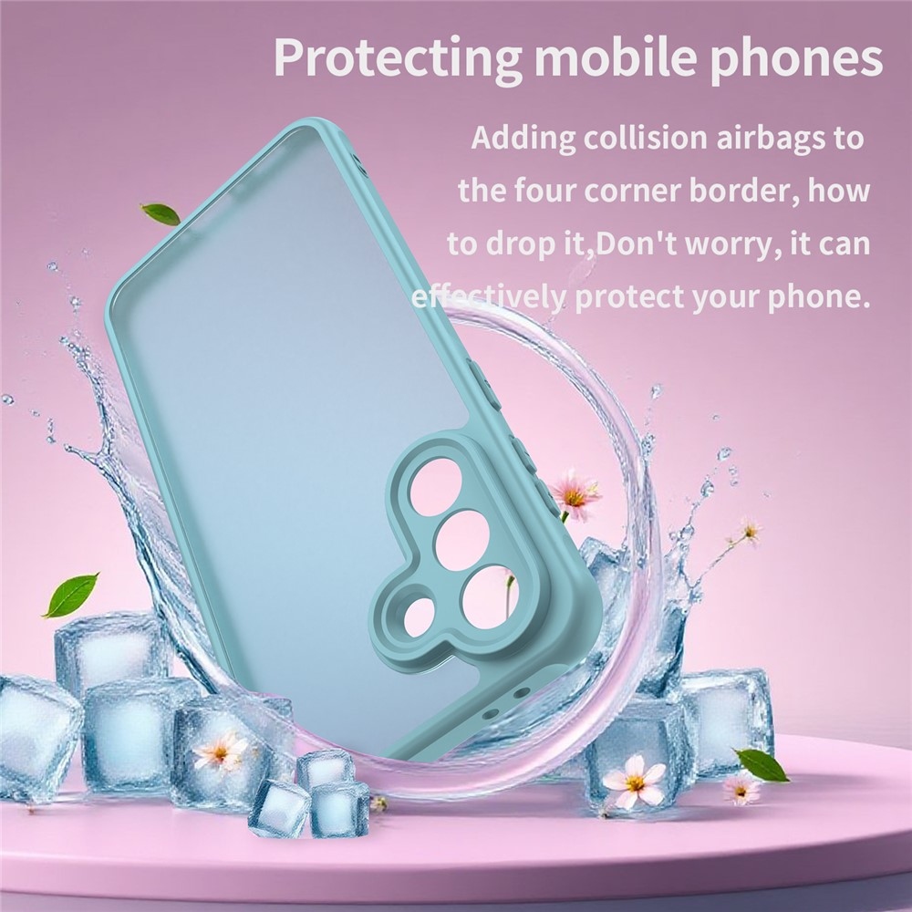 Proof gelový obal s pevnými zády na Samsung Galaxy A37 5G - světlezelený