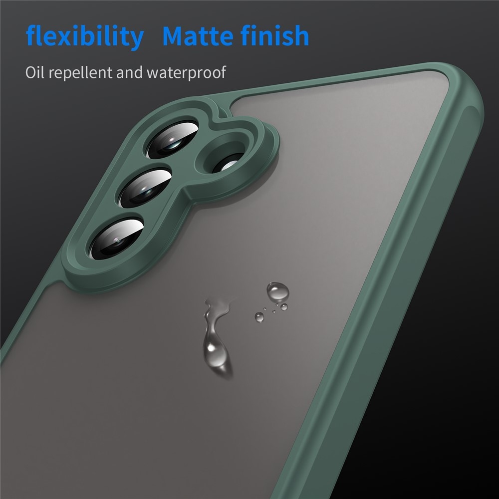 Proof gelový obal s pevnými zády na Samsung Galaxy A37 5G - zelený