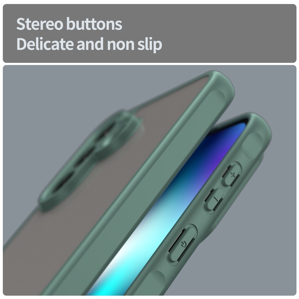 Proof gelový obal s pevnými zády na Samsung Galaxy A37 5G - zelený