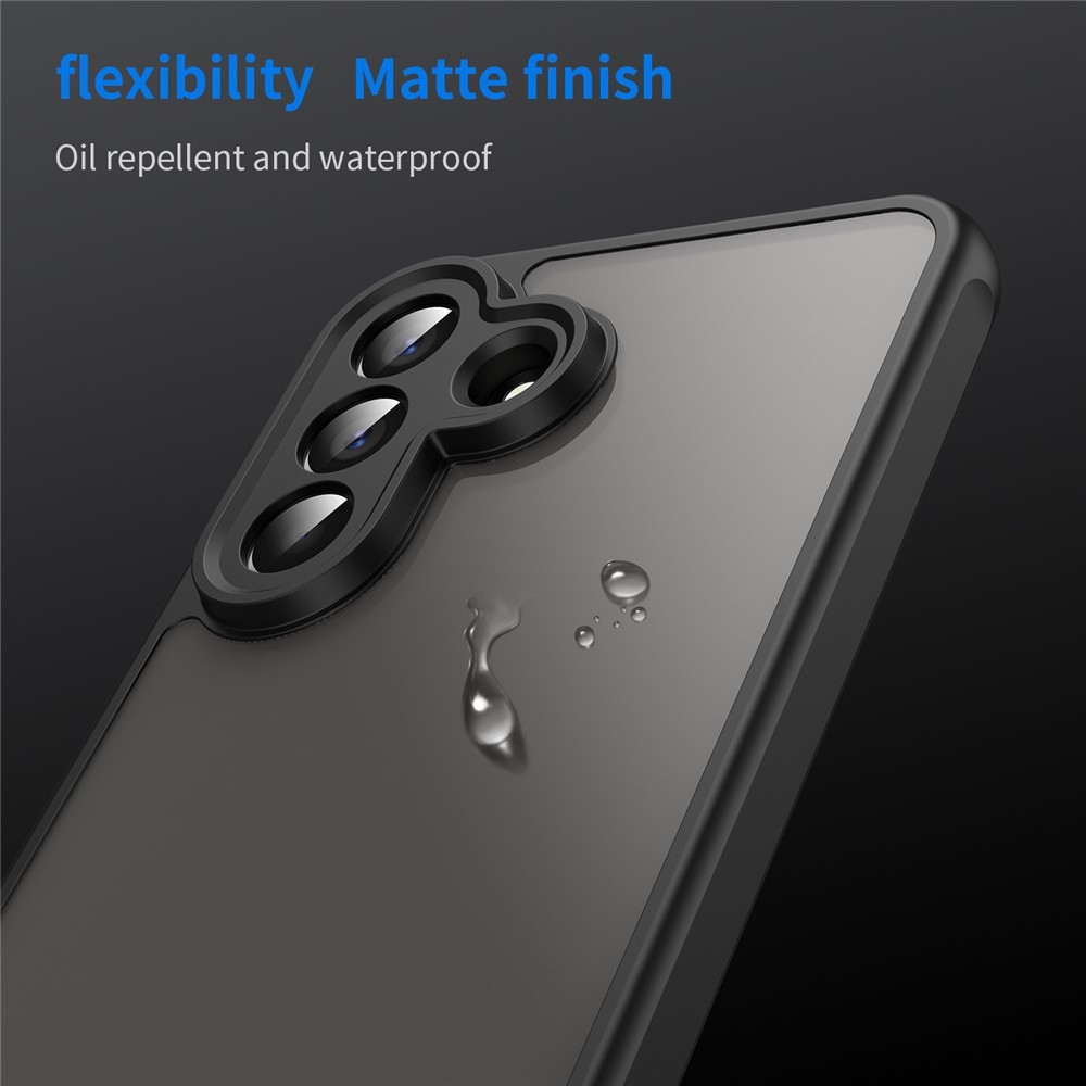 Proof gelový obal s pevnými zády na Samsung Galaxy A57 5G - černý