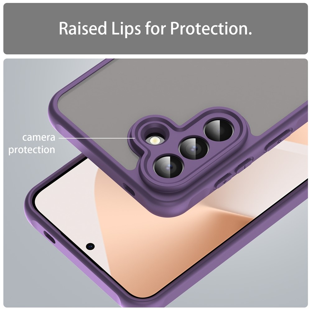 Proof gelový obal s pevnými zády na Samsung Galaxy A57 5G - fialový