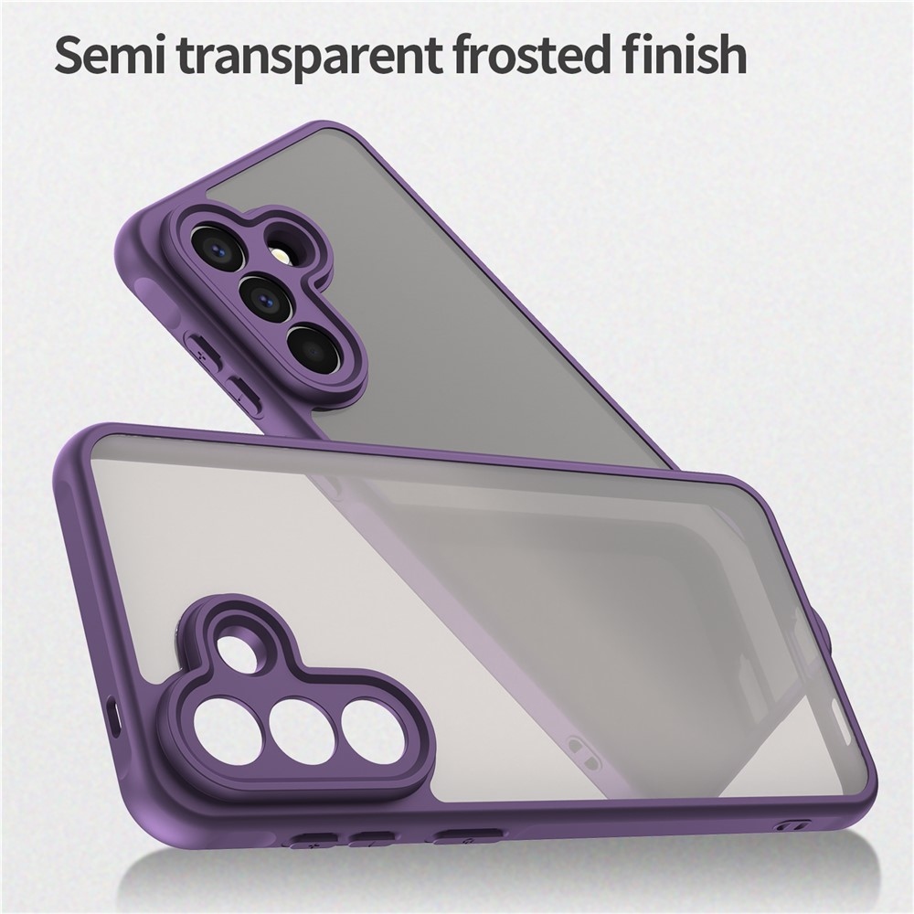 Proof gelový obal s pevnými zády na Samsung Galaxy A57 5G - fialový