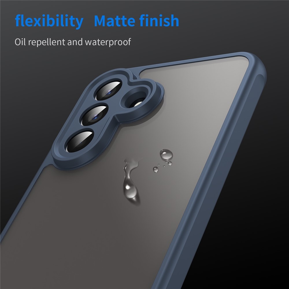 Proof gelový obal s pevnými zády na Samsung Galaxy A57 5G - modrý