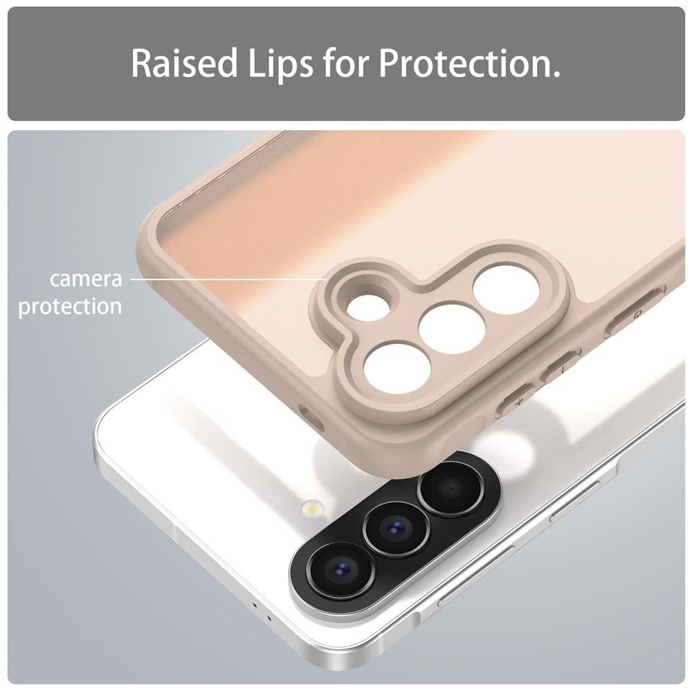 Proof gelový obal s pevnými zády na Samsung Galaxy A57 5G - oranžový