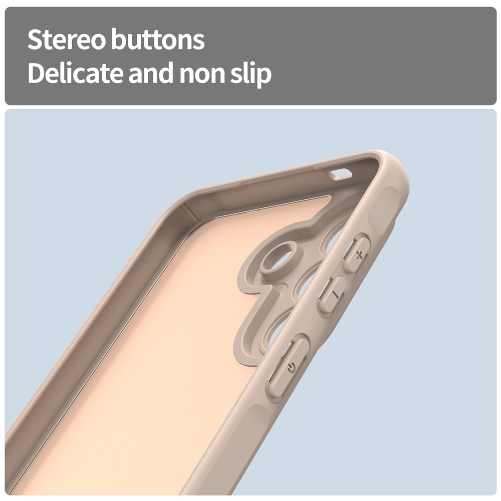 Proof gelový obal s pevnými zády na Samsung Galaxy A57 5G - oranžový