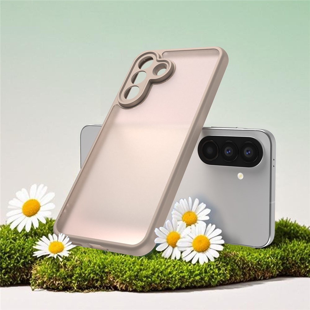 Proof gelový obal s pevnými zády na Samsung Galaxy A57 5G - oranžový